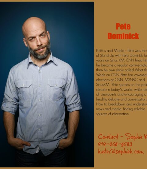 Pete Dominick-Politics and the Media